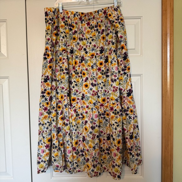 Old Navy Dresses & Skirts - Old Navy Tiered Maxi Skirt Womens Sz 3X Boho Hippie Festival Peasant Prairie